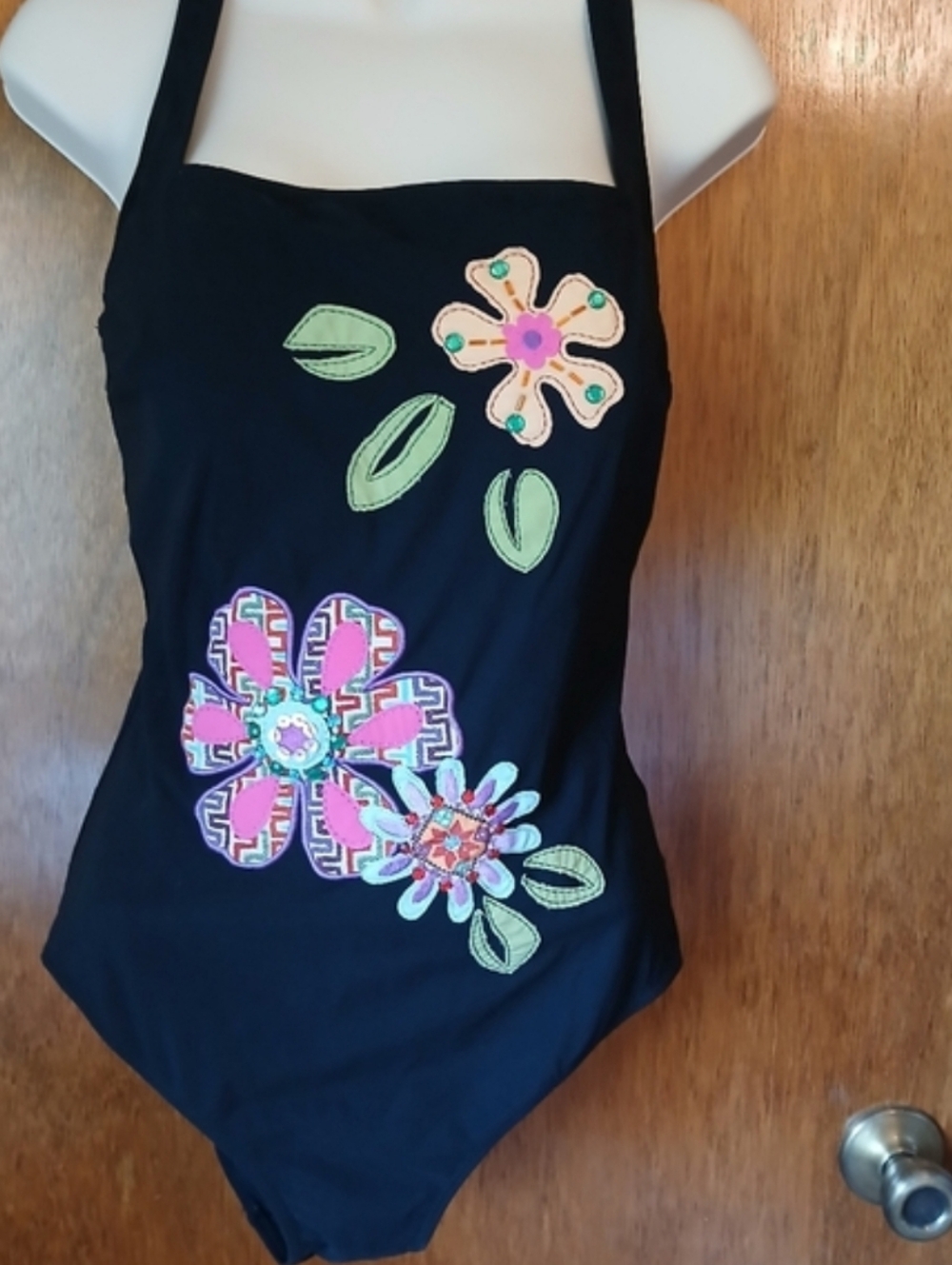Gottex Applique Tummy Control 14 Floral